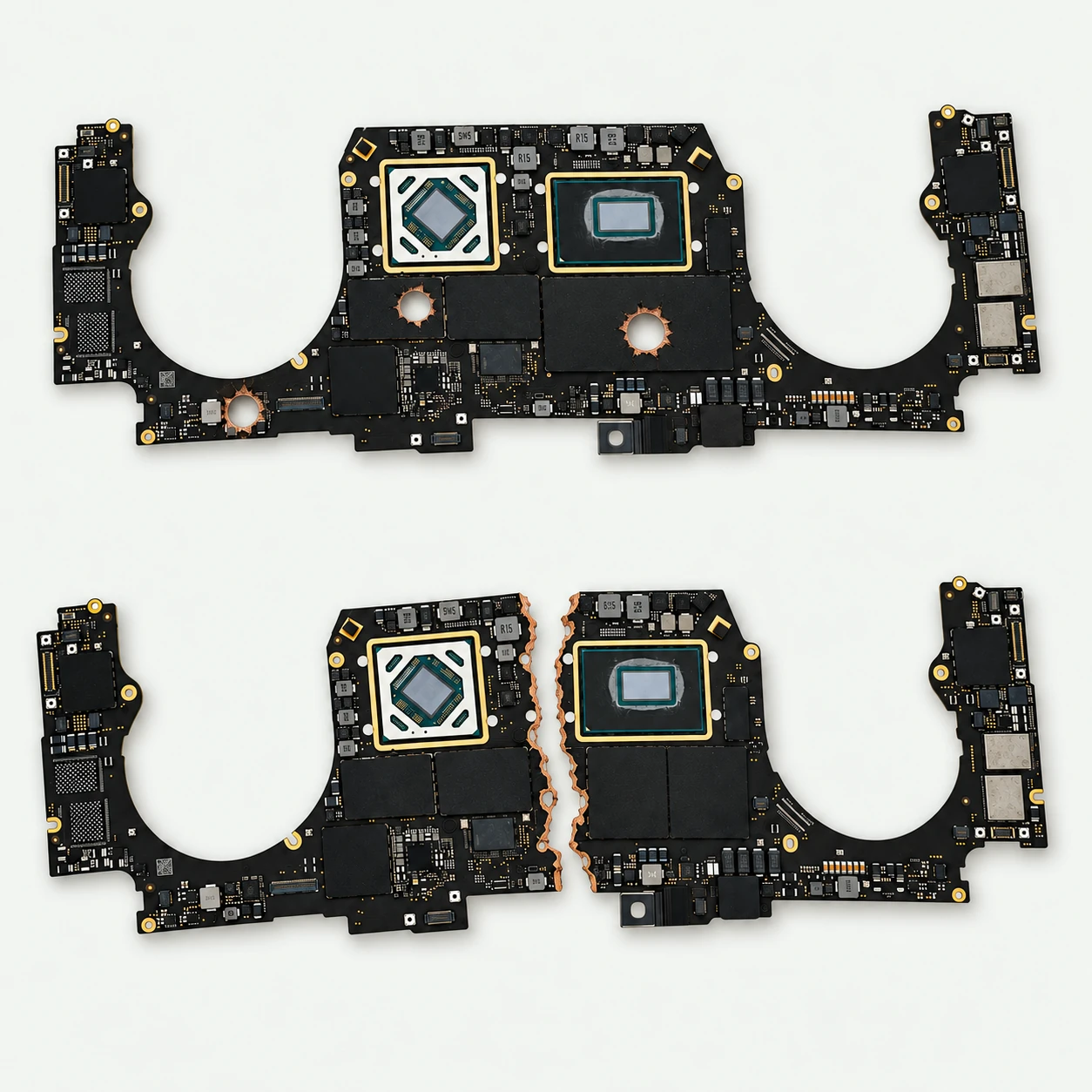 MacBook Logic Boards illustration